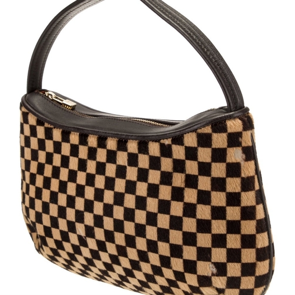 Louis VuittonPonyhair Damier Sauvage Pochette Vintage - Picture 2 of 5